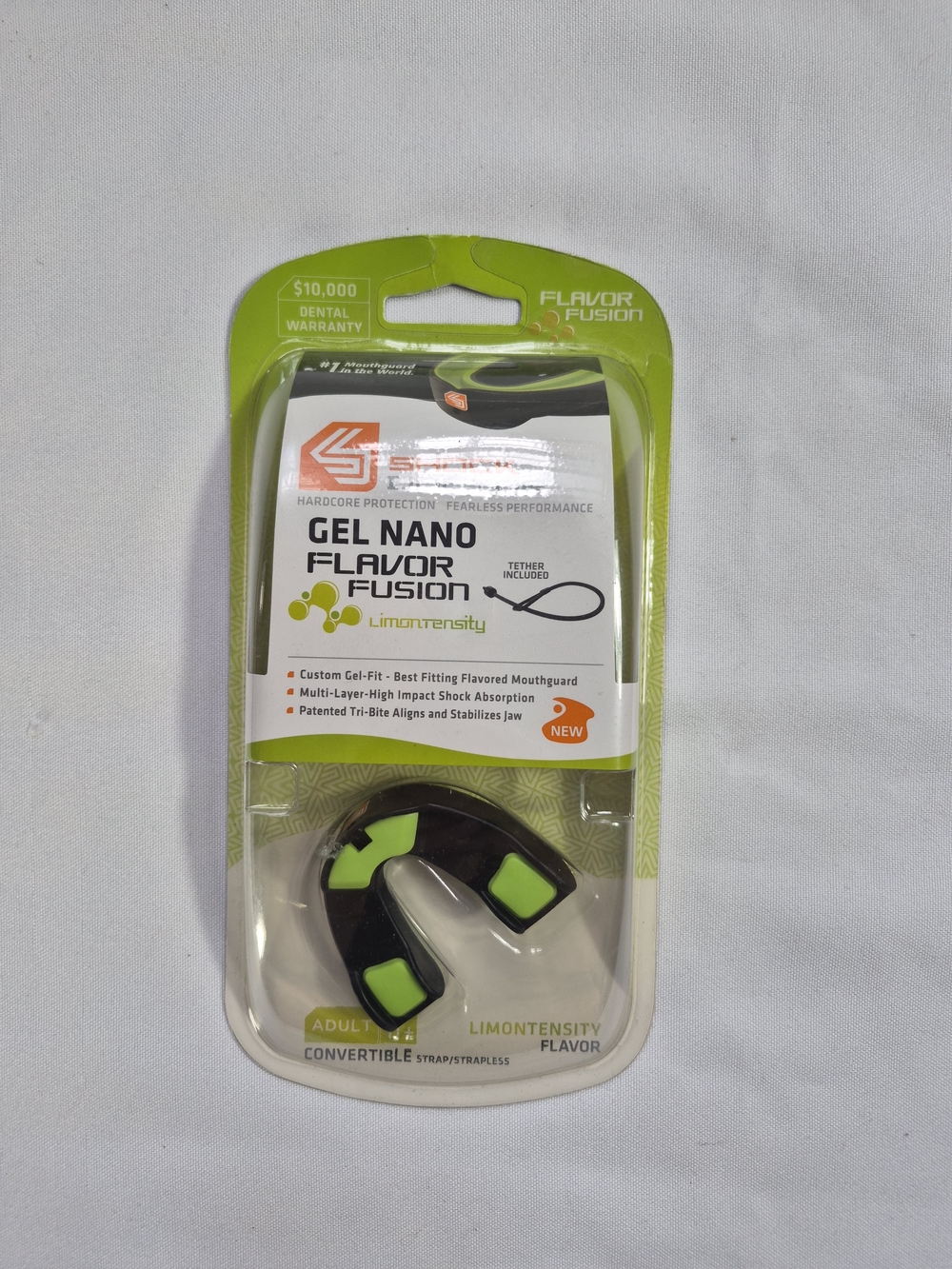Shock Doctor Gel Nano Limon Tensity with Tether Adult